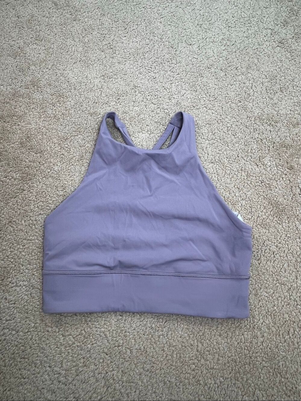 Lululemon Athletic Bra Lavender Purple Size 8 – No Padding